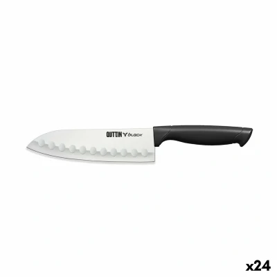Afbeelding van Keukenmes Quttin Santoku Black 17 cm (24 Stuks)