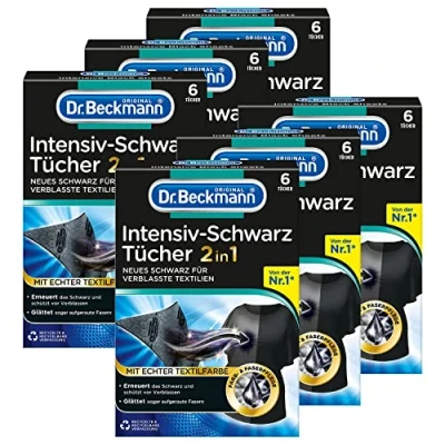 Afbeelding van Dr. Beckmann Intensive Black 2 in 1 6 stuks