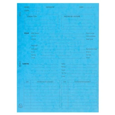 Afbeelding van Exacompta 445112E 5x PK 25 Proceduremappen Franstalig