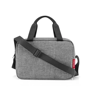 Afbeelding van Reisenthel Coolerbag To Go Koeltas 3L Twist Silver Grijs