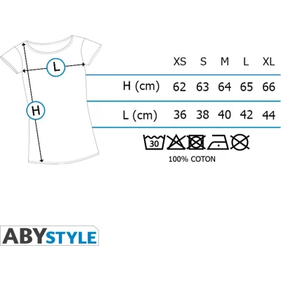 Afbeelding van PAC MAN Tshirt Game Over woman SS black
