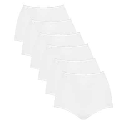 Image de Sloggi Femme Bikini 24/7 Cotton Maxi C3p, Blanc., 50