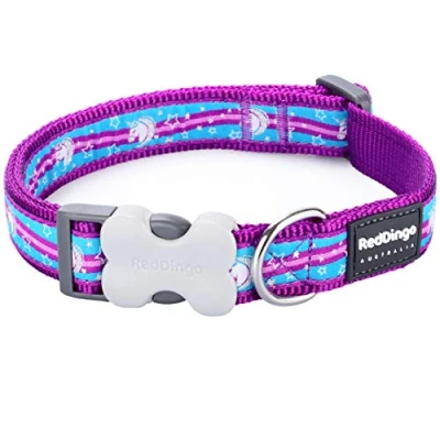 Afbeelding van Dog collar Red Dingo Unicorn (1,2 x 20 32 cm)