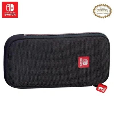 Afbeelding van Game Traveler Official Licensed Slim Travel Case Nintendo Switch Zwart