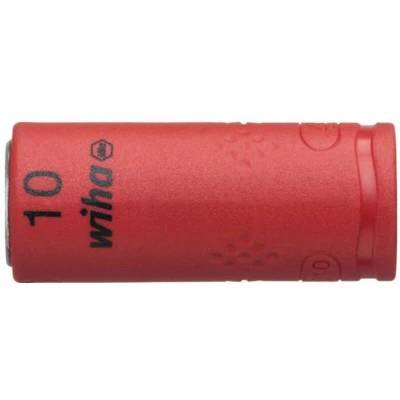 Afbeelding van WIHA 246230 dopsleutelinzet geïsoleerd buitenzeskant 10 mm x 1/4&quot; 43095