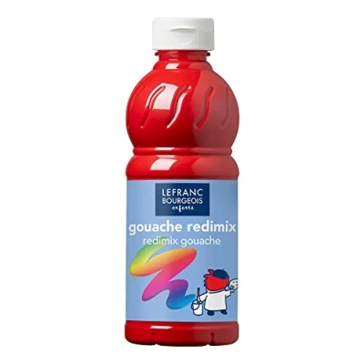 Afbeelding van L&amp;B Plakkaatverf Redimix Vermillion 500ml