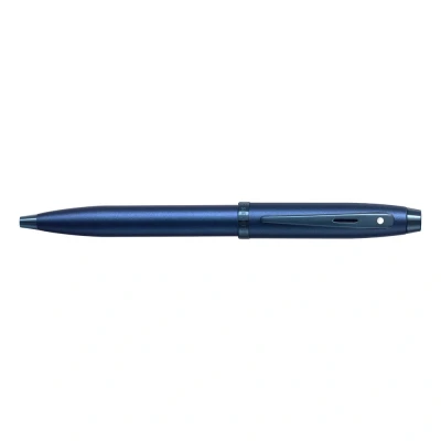 Afbeelding van Sheaffer balpen 100 E9371 satin blue PVD SF E2937151