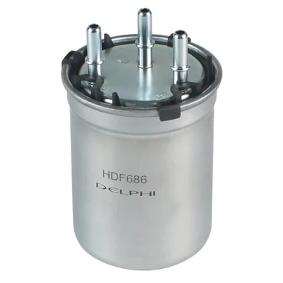 Afbeelding van DELPHI HDF686 Brandstoffilter Met snelkoppeling AUDI: A1 Hatchback, Sportback