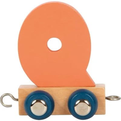 Afbeelding van Small Foot Houten Lettertrein Polar Q