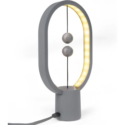 Afbeelding van DesignNest Heng Balance Lamp Ellipse Mini USB C Light Grey