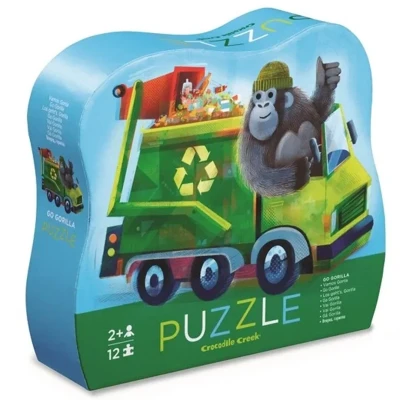 Afbeelding van Crocodile creek puzzel gorilla 12st