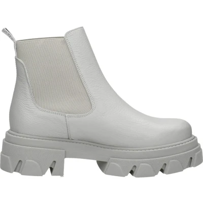 Afbeelding van Steve Madden Mixture Enkellaarsjes Plat donkergrijs Maat 37