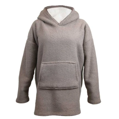 Afbeelding van Unique Living Hoodie Luna Taupe 70x87cm