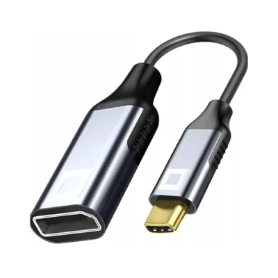 Afbeelding van Co2® USB C naar DisplayPort Adapter Kabel 8K 60Hz 4K 120Hz HDR