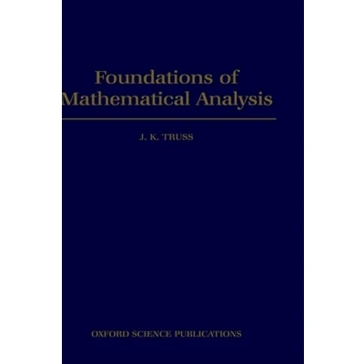 Afbeelding van Foundations of Mathematical Analysis