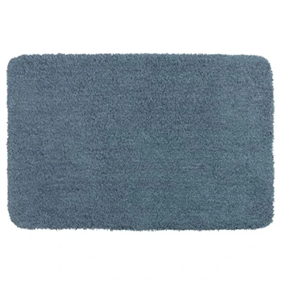 Afbeelding van Wenko Badmat Mélange 55 X 65 Cm Polyester Blauw