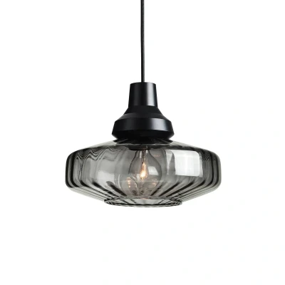 Afbeelding van Hanglamp New Wave Optic, rookgrijs