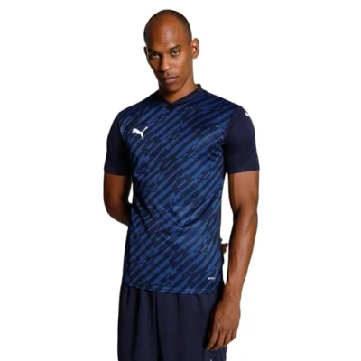 Afbeelding van Puma, Mannen, Sportief shirt, teamULTIMATE Jersey (S), Blauw, S