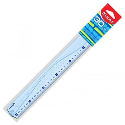 Afbeelding van Maped lat Geometric 30 cm, transparant