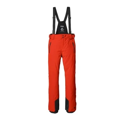 Afbeelding van Killtec heren Ski broek 43581 oranje met bretels maat M