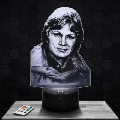 Afbeelding van Claude.F Nachtlampje met touchscreen, 3D lamp, led, illusie, cadeau idee, Kerstmis, verjaardag, jongens en meisjes, nachtlampje, kinderkamer of volwassenen