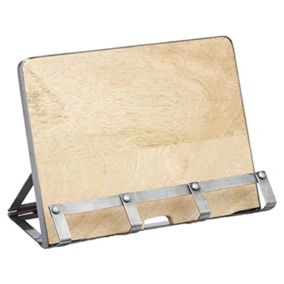 Afbeelding van Kitchencraft Kookboekstandaard 26 X 21 Cm Hout/staal Naturel