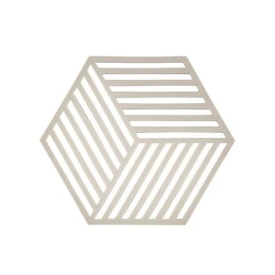 Afbeelding van Zone Potonderzetter Hexagon Warm Grey