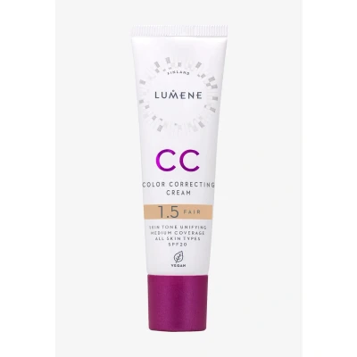 Afbeelding van Lumene CC Color Correcting Cream Fair Foundation, Dames, Maat: 30 ml,