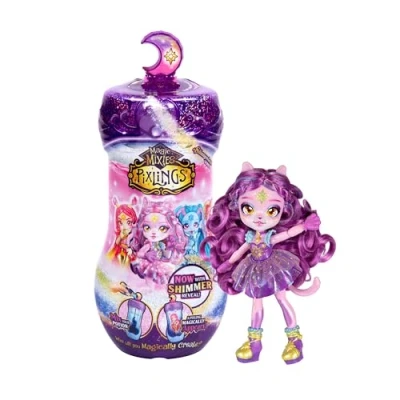 Afbeelding van Magic Mixies Glitter Pixlings pop Catlyn Maak een magische toverdrank