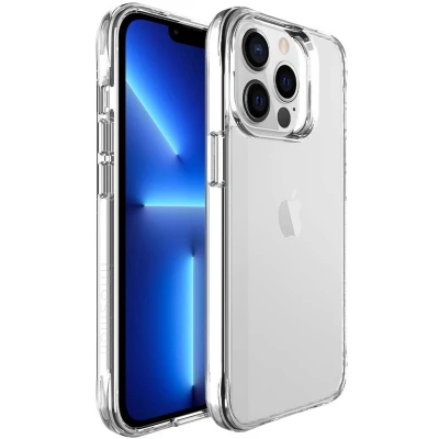 Afbeelding van iMoshion Hoesje Geschikt voor iPhone 13 Pro Max Shockproof Rugged Air Case Transparant