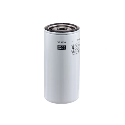 Afbeelding van MANN FILTER WP 1270 Oliefilter 1 3/8 16 UN Opschroeffilter
