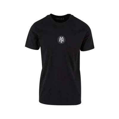 Afbeelding van Mister Tee NY Patch Tshirt basic, Heren, Maat: Medium, Black
