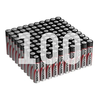 Afbeelding van Ansmann Micro AAA LR03 100er Box batterij (potlood) Alkaline 1.5 V 100 stuk(s)