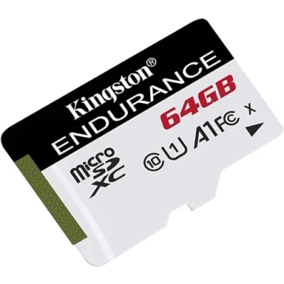 Image de Kingston High Endurance Carte mémoire flash 64 Go A1 / UHS I U1 Class10 microSDXC