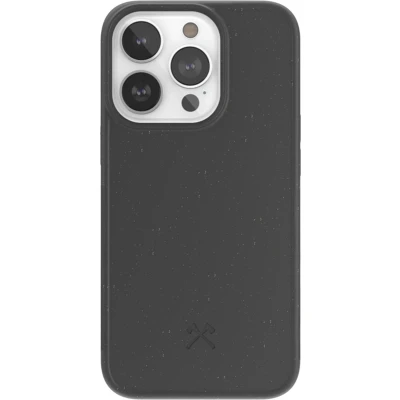 Afbeelding van Woodcessories bio Case MagSafe geschikt voor iPhone 14 Pro gemaakt van materialen en draadloos laden Black