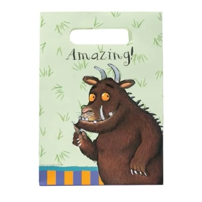 Afbeelding van Smiffys The Gruffalo 51574 Set van 8 uniseks kinderfeesttassen, meerkleurig, één maat