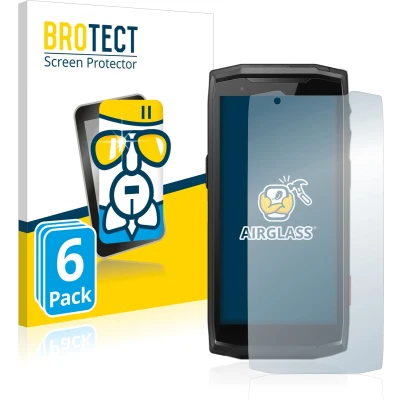 Afbeelding van BROTECT Screenprotector voor Crosscall Core M5 Folie Beschermfolie Beschermglas transparant (6 Stuks)