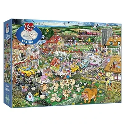 Afbeelding van Gibsons Puzzel voor kinderen, Maat: One Size, Multi coloured