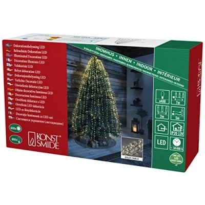Afbeelding van Konstsmide 6392 180 LED engelenhaar Diamanten Warmwit