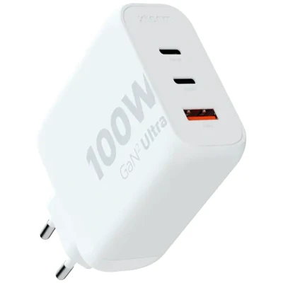 Afbeelding van Xtorm GaN2 Dual USB 2 C Snellader 100W Wit