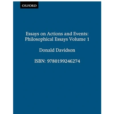 Afbeelding van Essays On Actions &amp; Events