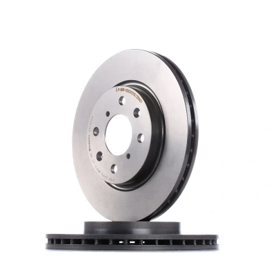 Afbeelding van BREMBO 09.C934.11 Remschijf 256 22 4 interne ventilatie Gecoat Met schroeven SUZUKI: SWIFT