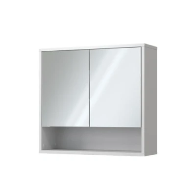 Afbeelding van Vicco Badkamerspiegelkast &quot;Eliza&quot;, wit, 70 x 65 cm, met 2 deuren