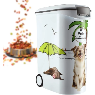 Afbeelding van Curver Voer Container Wit Hondenvoerbewaarbak 54 l
