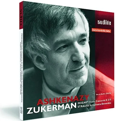 Afbeelding van Pinchas Zukerman, Deutsches Symphonie Orchester Berlin Violin Concerto K 219 &amp; Symphonia Domestica (CD)
