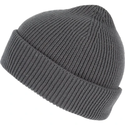 Afbeelding van K up Geribde muts met dubbele omslag KP951 Cement Grey