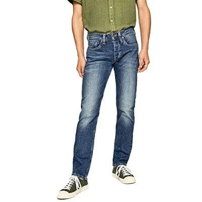 Afbeelding van Pepe Jeans Cash voor heren, Blauw (Denim z23)