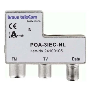 Afbeelding van Coax splitter Braun Telecom