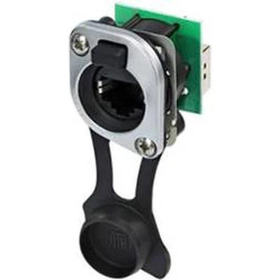 Afbeelding van Neutrik Econ NE8FDP TOP etherCON RJ45 doorvoerbus Bus, inbouw Aantal polen 8P8C 1 stuk(s)