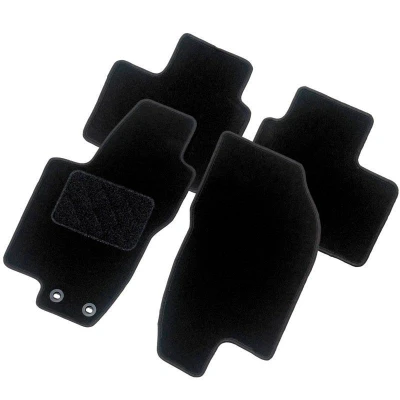 Afbeelding van AutoStyle TM MG505 Vloermatset Textiel voor en achter 4 zwart